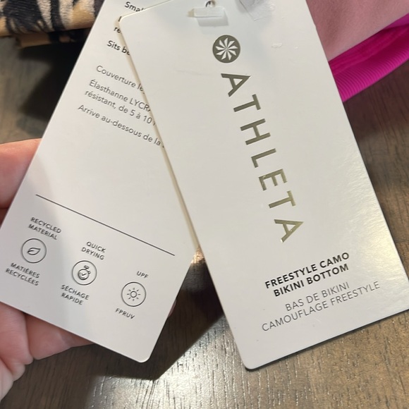 NWT Athleta camo Bikini size medium - Picture 5 of 8